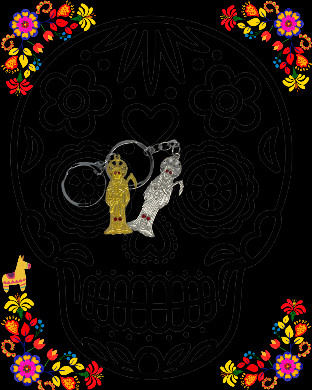 Llavero De la Santa Muerte