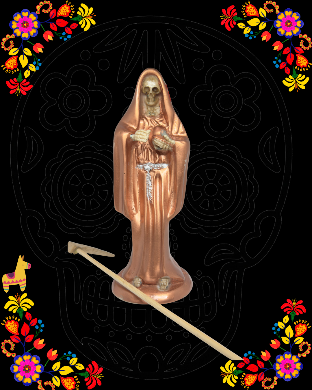 Santa muerte Naranja