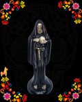 Santa Muerte Negra