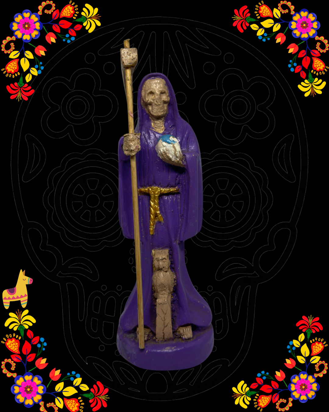 Santa muerte Purpura