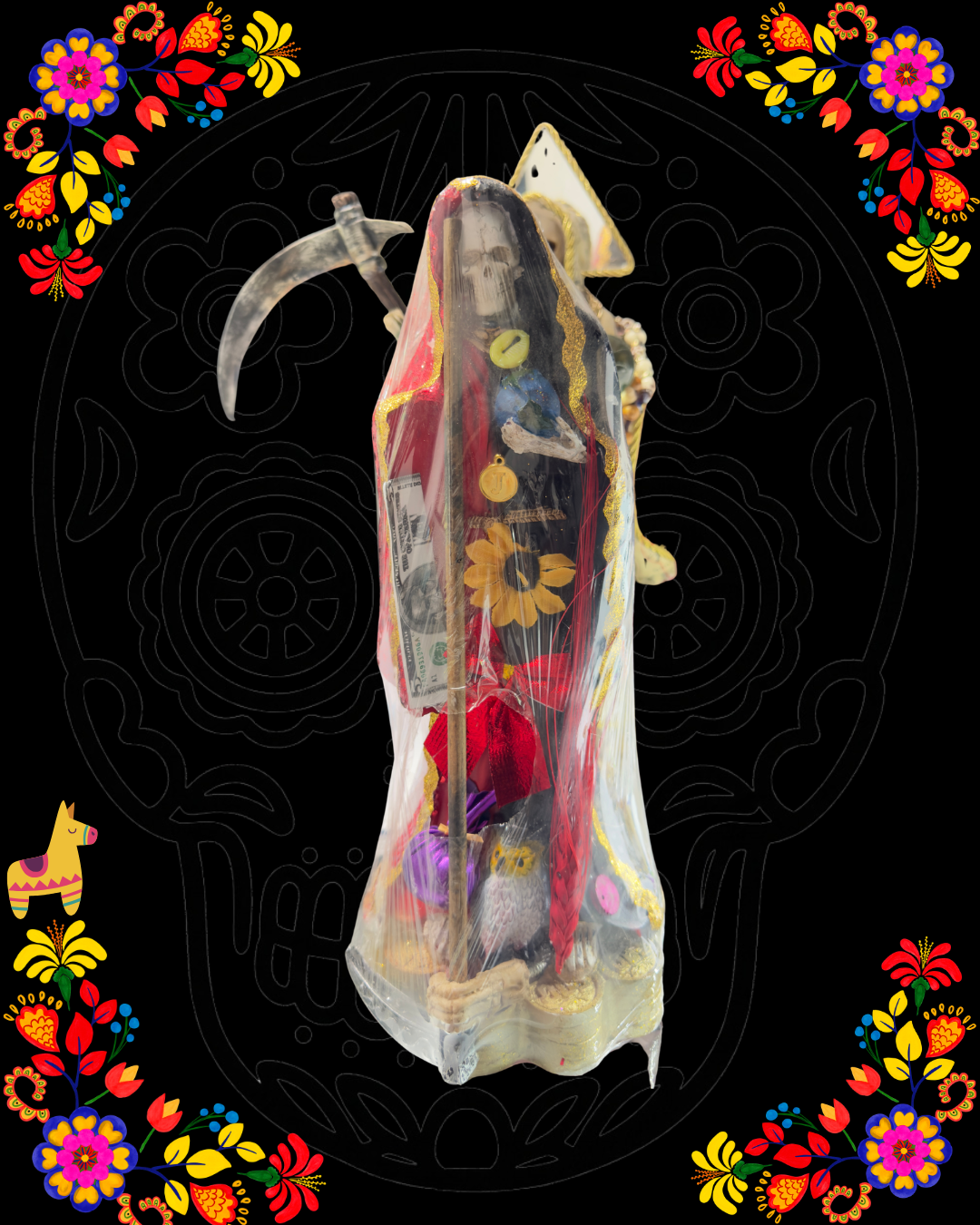Santísima Roja y Negro