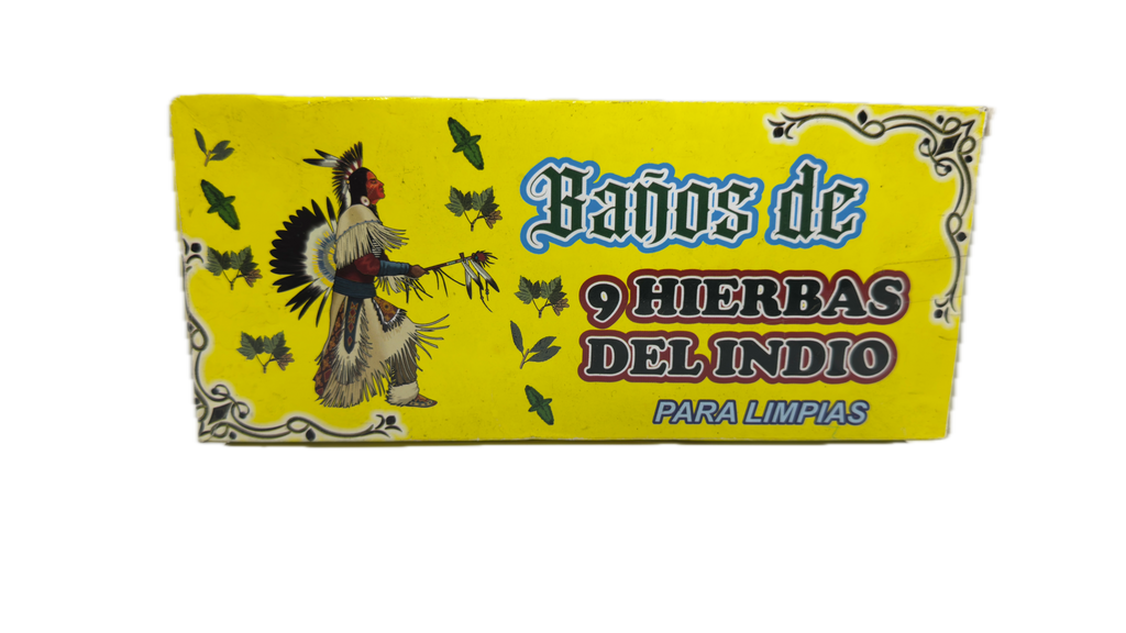 Baños De 9 hierbas del Indio